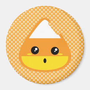 Kawaii Candy Corn Magnet
