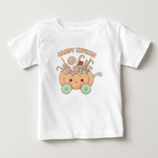 Kawaii Candy Express Baby T-Shirt (Front)