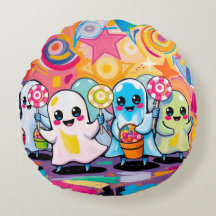 Kawaii Candy Parade  Colourful Cute Cartoon 