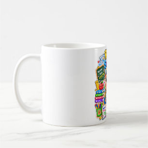 Kawaii Capybara Back to School Coffee Mug