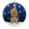 Kawaii Cartoon Australian Terrier Christmas