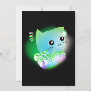 Kawaii Cartoon Kitten