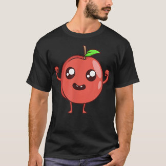 Kawaii Cartoon Peach  T-Shirt