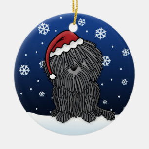 Kawaii Cartoon Puli Christmas Ornament