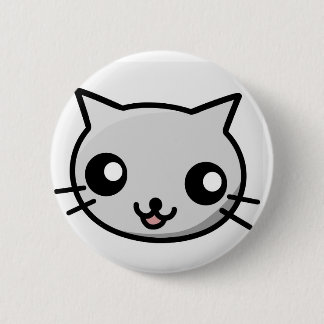 Kawaii Cat Badge