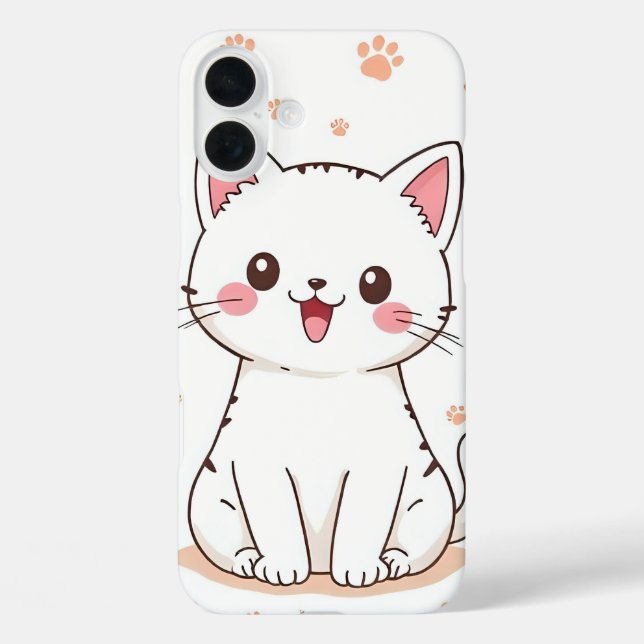 Kawaii Cat  Case-Mate iPhone Case (Back)