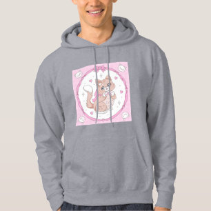 Kawaii Cat Hoodie