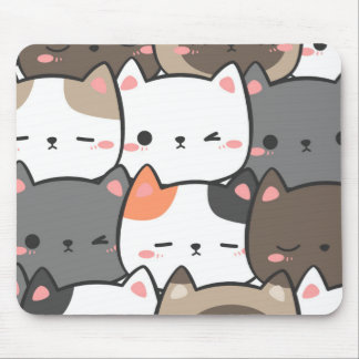 Kawaii Cat Mouse Pad – Cute Desk Decor