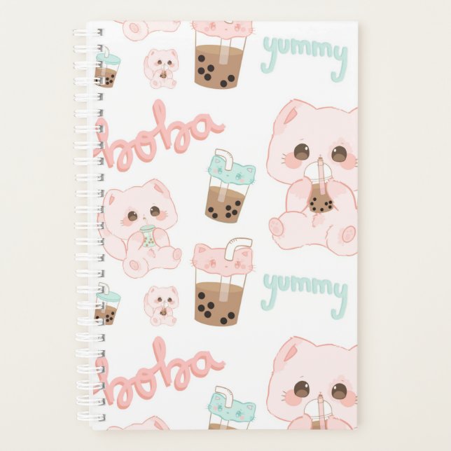 Kawaii cat planner (Front)