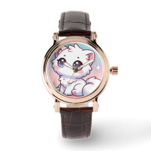 Kawaii Cat Smartwatch Face Watch