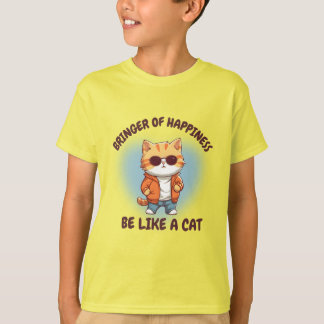 Kawaii cat T-Shirt Design