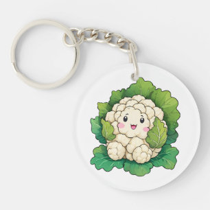 Kawaii Cauliflower Key Ring
