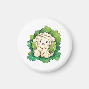 Kawaii Cauliflower Magnet