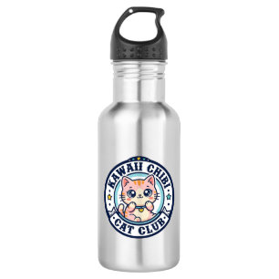 Kawaii Chibi Cat Cat Mum Gift Idea - Kawaii Chibi 532 Ml Water Bottle