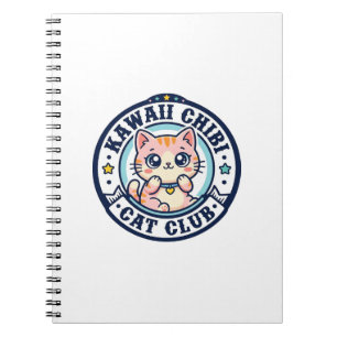 Kawaii Chibi Cat Cat Mum Gift Idea - Kawaii Chibi Notebook