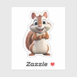 Kawaii Chibi Cute Squirrel Chipmunk