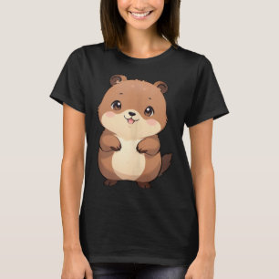 Kawaii Chibi Groundhog - Panfurware Llc Tank Top