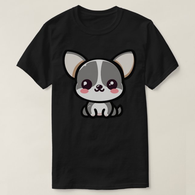 Kawaii Chihuahua 1 T-Shirt (Design Front)