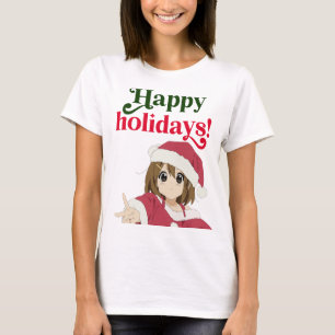 Kawaii Christmas Outfit, Anime Girl T-Shirt