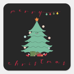 Kawaii Christmas Sticker 