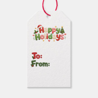 Kawaii Christmas tags