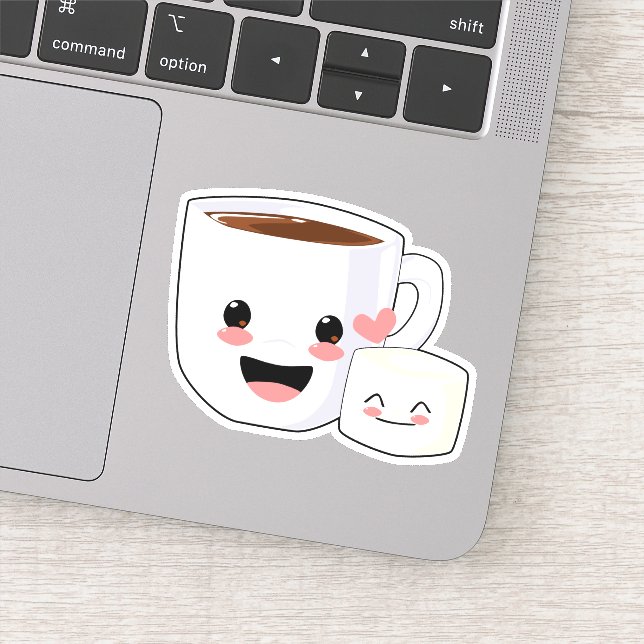 Kawaii Cocoa and Marshmallow (Detail)