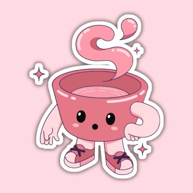 Kawaii Coffee Cup, Cute Tea Cup  (Creator Uploaded)