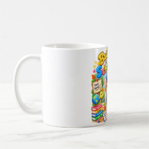 Kawaii Corgi School Campus Coffee Mug
