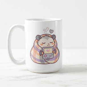 Kawaii Cosy Gamer Opossum Mug
