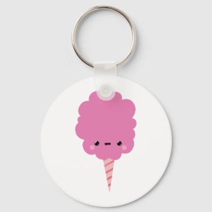 Kawaii Cotton Candy Key Ring