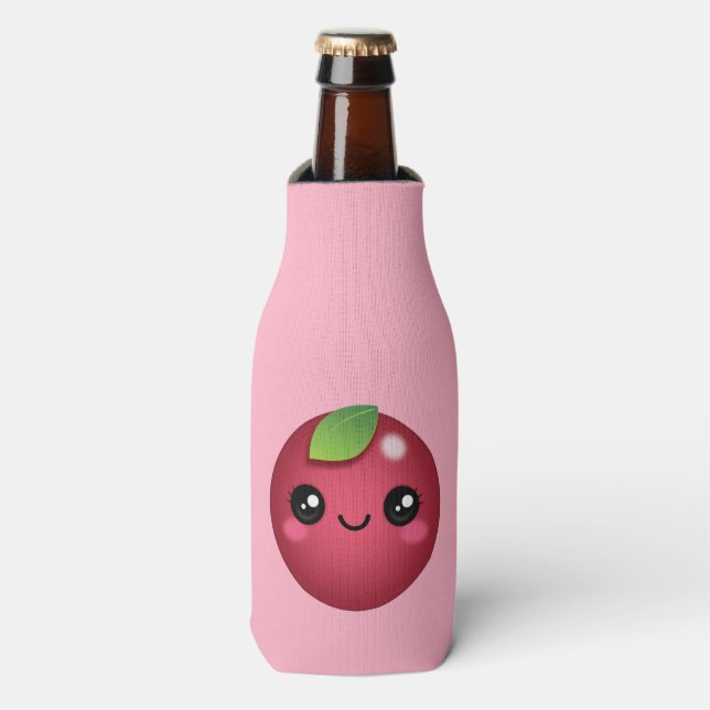 Kawaii Cranberry Bottle Cooler (Bottle Front)