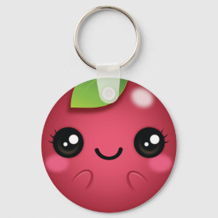 Kawaii Cranberry Key Ring