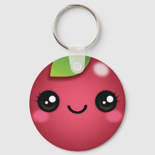 Kawaii Cranberry Keychain