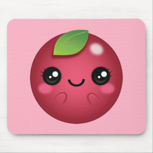 Kawaii Cranberry Mouse Mat