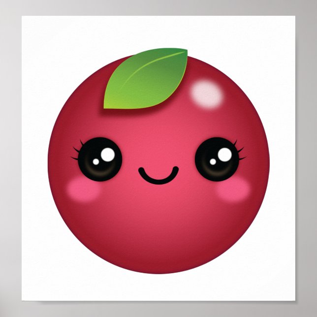 Kawaii Cranberry Poster (Front)