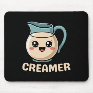Kawaii Creamer Coffee Cute Halloween Costume Rista Mouse Mat