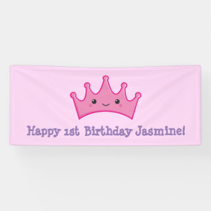 Kawaii Crown Banner