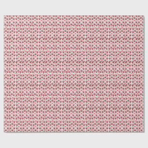 Kawaii Cupcake Design – Cute Dessert Illustration Wrapping Paper