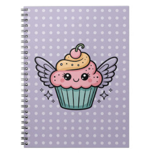  Kawaii Cupcake Notebook