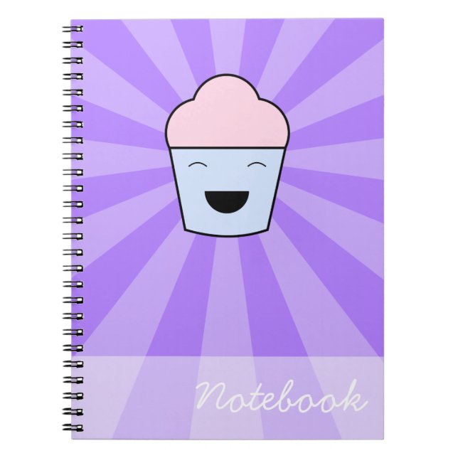 Kawaii Cupcake Notebook (Front)