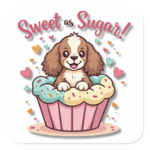 Kawaii Cupcake Pup: Sweet as Sugar!