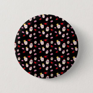 Kawaii Cupcakes Pattern accessories 6 Cm Round Badge