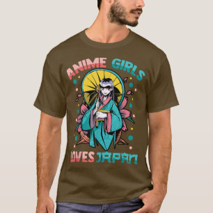 Kawaii Cute - Anime Girls Loves Japan - Otaku - Ma T-Shirt