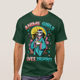 Kawaii Cute Anime Girls Loves Japan Otaku Manga T-Shirt
