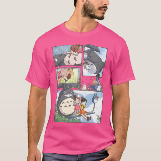 Kawaii  Cute Art Monster Go -Ghiblis- Flying Away  T-Shirt