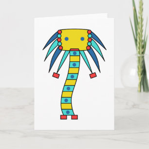 Kawaii cute cartoon character greeting cards
