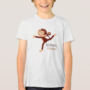 Kawaii Cute Character Tri-Blend Shirt