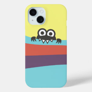 Kawaii Cute Creature Rainbow Colourful iPhone 15 Case