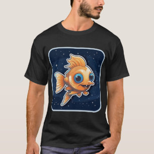 Kawaii Cute Fish Good Night T-Shirt
