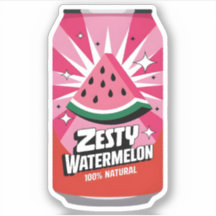 Kawaii Cute Fun Fruity Watermelon Juice Drink
